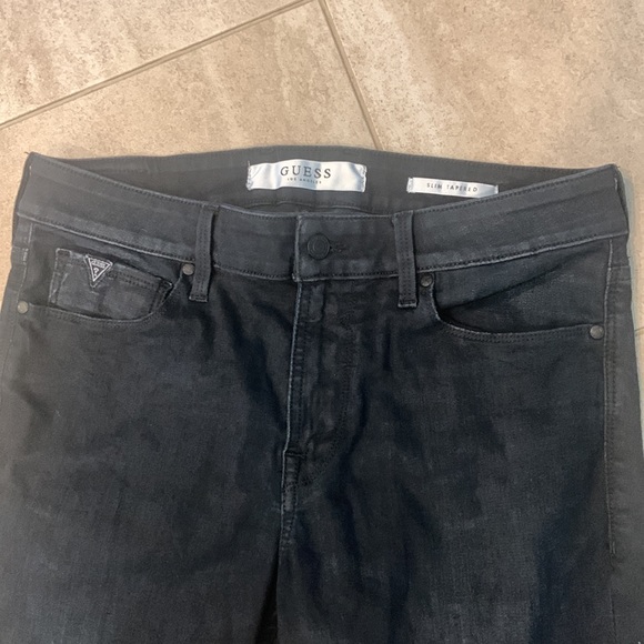 Mens guess slim tapered jeans size 33x30 - Picture 3 of 4